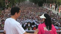 Jalan Sehat Awali Kegiatan Presiden di Makassar