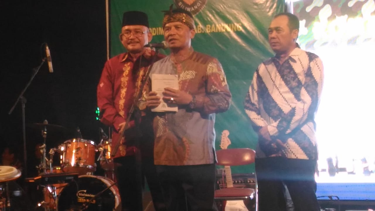 Malam Ramah Tamah dan Pisah Sambut Dandim 0609/Kab Bandung