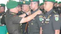 Pangdam Pimpin Acara Tradisi Korps dan Serah Terima Pejabat Kodam