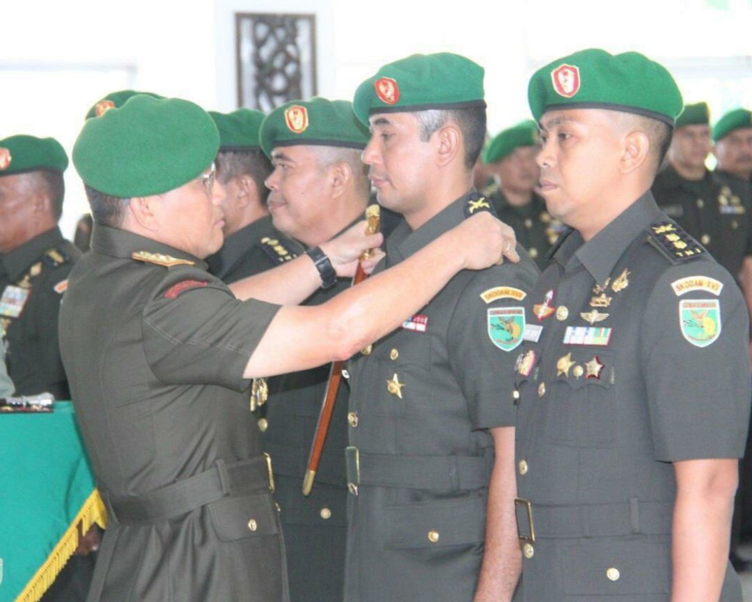 Pangdam Pimpin Acara Tradisi Korps dan Serah Terima Pejabat Kodam