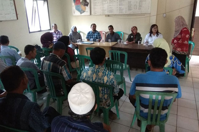 Kelurahan Sindang Sari Dikunjungi Konsultan Provinsi Program KOTAKU