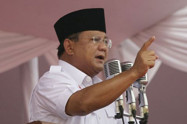 Prabowo: Kabinet Kerja Jokowi Ugal-Ugalan