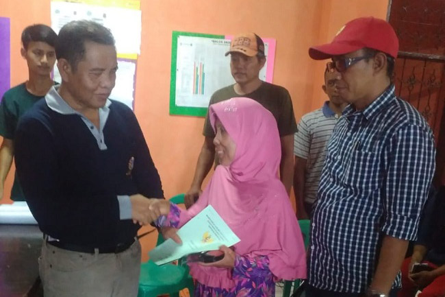 BPN Kab Tangerang Bagikan Sertifikat Gratis Untuk Warga Gembong