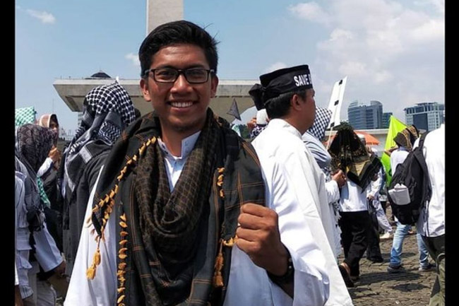 Ini Bahrul Rohman, Ustad Alumni 212 Yang Tergeletak di Rumah Sakit