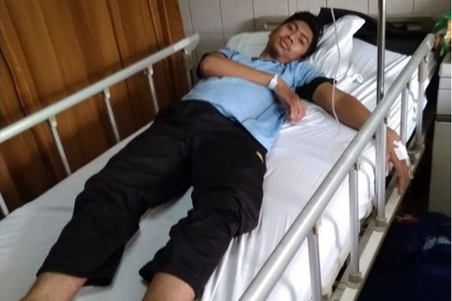 Bahrul Rohman, Ustad Alumni 212 Yang Tergeletak di Rumah Sakit
