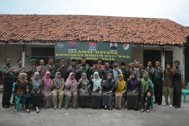 Danrem 052/WKR Silahturahmi ke Yayasan Satu Muharam