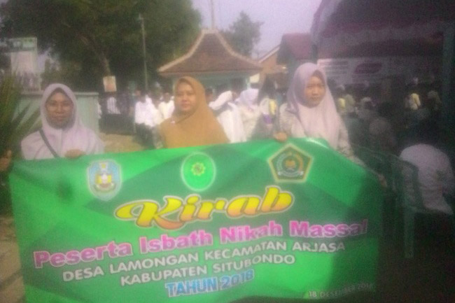 Situbondo Gelar Nikah Massal di Desa Lamongan