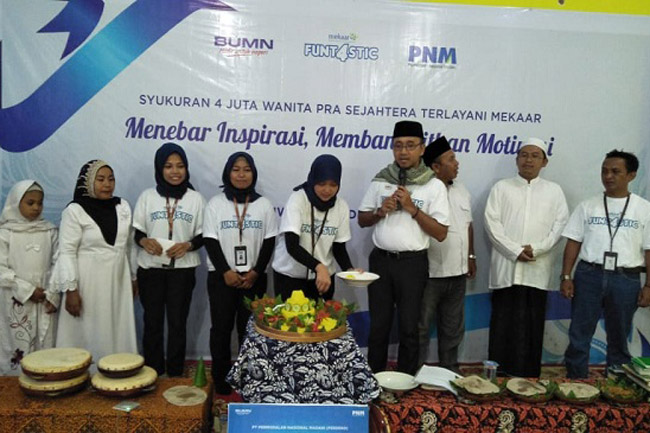 PNM Mekaar Capai Target 4 Juta Nasabah 