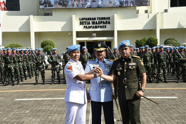 Panglima TNI Pimpin Sertijab Danpaspampres