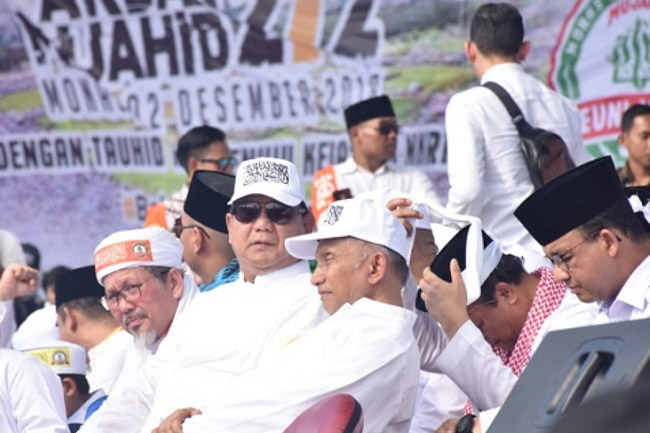 212 Sepi Pemberitaan, Prabowo: Kalian Tak Pantas Di Sebut Jurnalis
