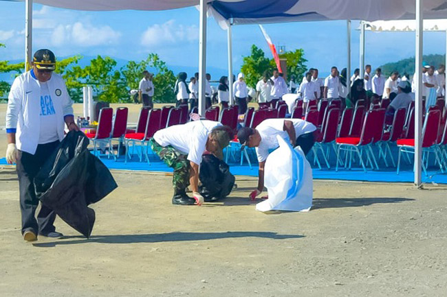 Kabupaten Raja Ampat Kampanyekan Kebersihan Pantai