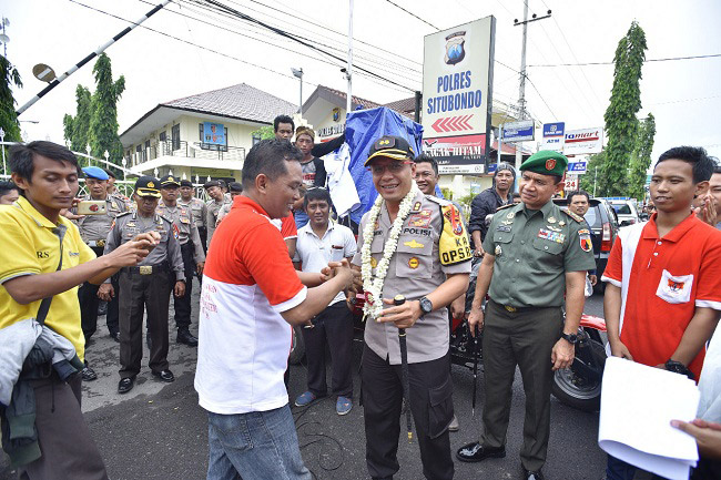 LSM SAKERA dan Masyarakat, Apresiasi Kapolres Situbondo