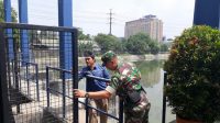 Tiga Pilar Jakarta Barat Periksa Pompa Air di Semua Pintu Air