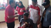 Bupati Pangandaran Kunjungi Pengobatan Gratis Relawan Jokowi-Makruf