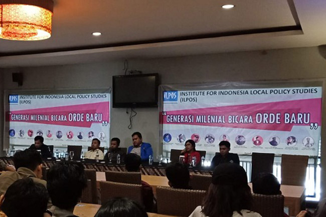Bicara Orde Baru: Generasi Milenial Harus Bergerak Ke Depan