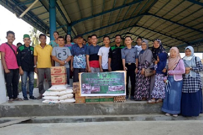 HMI Komisariat FKIP Unsyiah Peduli Musibah Banjir di Aceh Tenggara