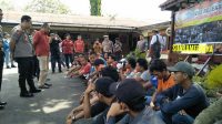 27 Juru Parkir Liar di Kota Padangsidimpuan Diboyong ke Polres