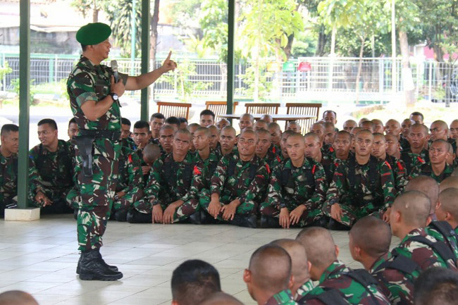 Kasdam Jaya: Tradisi Bintra Untuk Menumbuhkan Kebanggaan Kesatuan