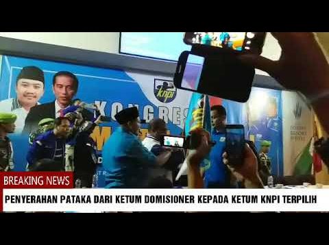 Serah Terima Pataka, Noer Fajriansyah Resmi Jadi Ketua DPP KNPI