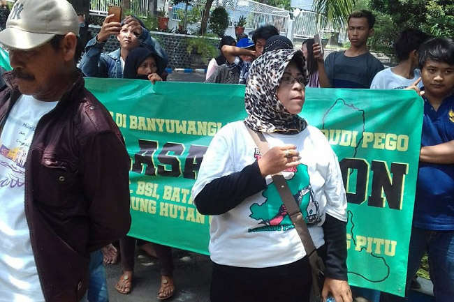 Warga Sumberagung Datangi Pemkab dan DPRD Banyuwangi