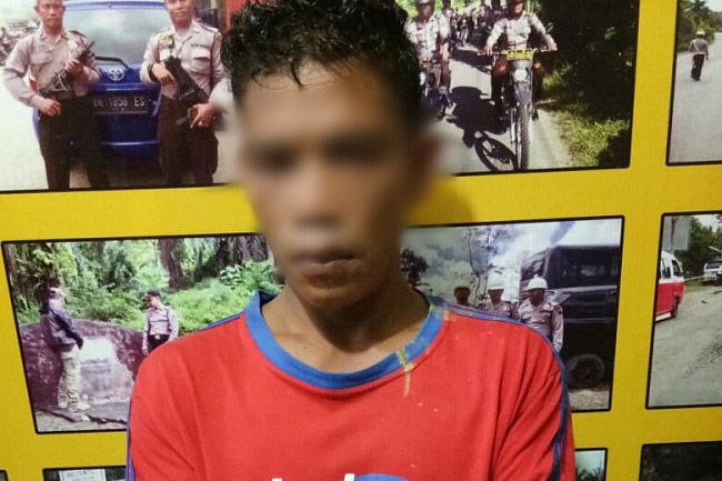 Pengecer Daun Ganja Ketengan di Desa Pasir Matogu Ditangkap Polisi