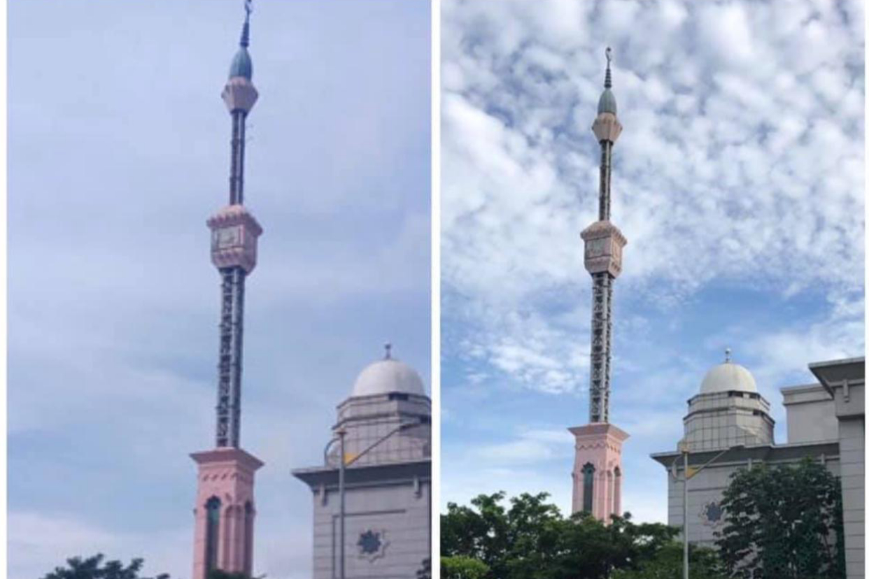 Menara Jakarta Islamic Centre Miring Berhasil Diperbaiki