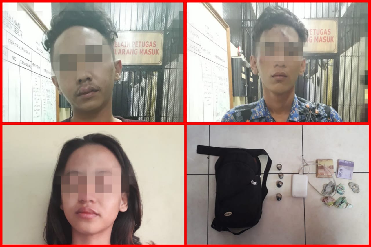 Tiga Pelaku Komplotan Jambret di Bekuk Reskrim Polsek Kebon Jeruk