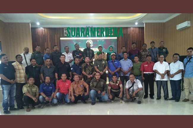 Dandim 0212 Tapanuli Selatan Saluti Kinerja Wartawan
