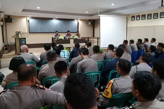 Bhabinkamtibmas Polres Metro Mamuju Siap Sukseskan MRSF 2019