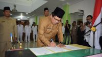 Walikota Padangsidimpuan Lantik 41 Orang Pejabat Eselon III dan IV