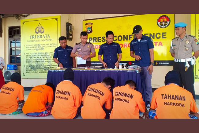 Sat Narkoba Polres Kota Sorong Ungkap Pengedaran Narkotika