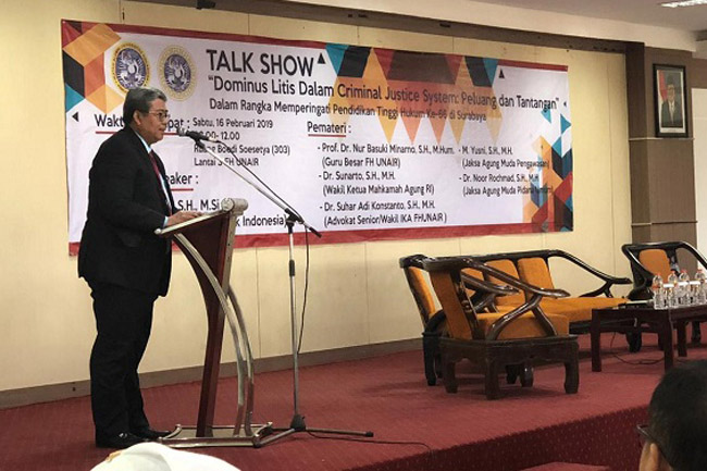 Wakil Jaksa Agung Akui Terjadinya Pergeseran Doktrin Dominus Litis