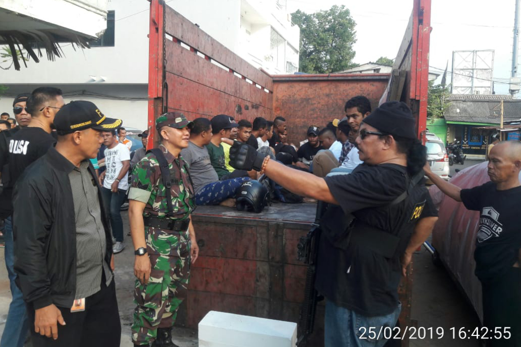 Belasan Preman Penjaga Lahan Kosong Dibekuk Jatanras Polres Jakbar