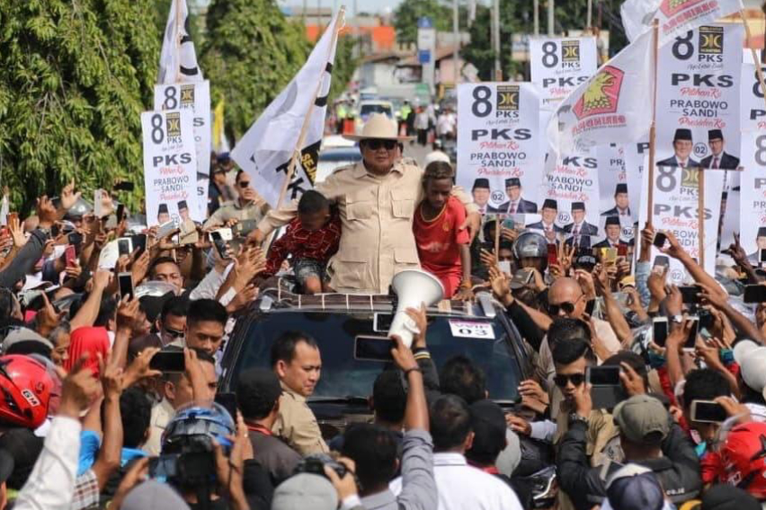 Prabowo Ungkap Pesan Orangtuanya Dihadapan Masyarakat Papua