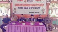 Panwaslucam Bantarkawung Sosialisasikan Spanduk Himbauan