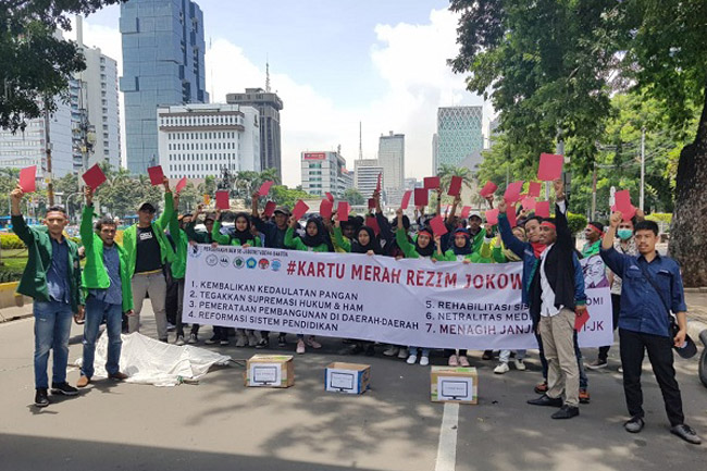BEM SeJabodetabeka-Banten Kartu Merah Rezim Jokowi