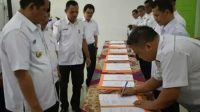 Kepala OPD Se Kota Padangsidimpuan Tandatangani Perjanjian Kinerja