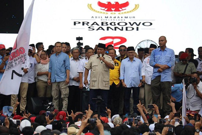 Prabowo Presiden, Pemilu Indonesia Terbersih dan Termurah di Dunia
