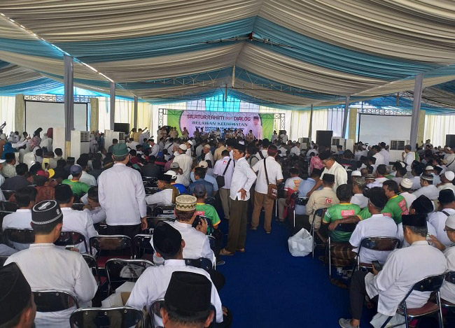 Sandi dan 146 Ulama Dialog Bareng Relawan Keumatan Se Tapal Kuda