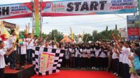 Danrem 071/Wk Hadiri Millennial Road Safety Festival Polres Tegal