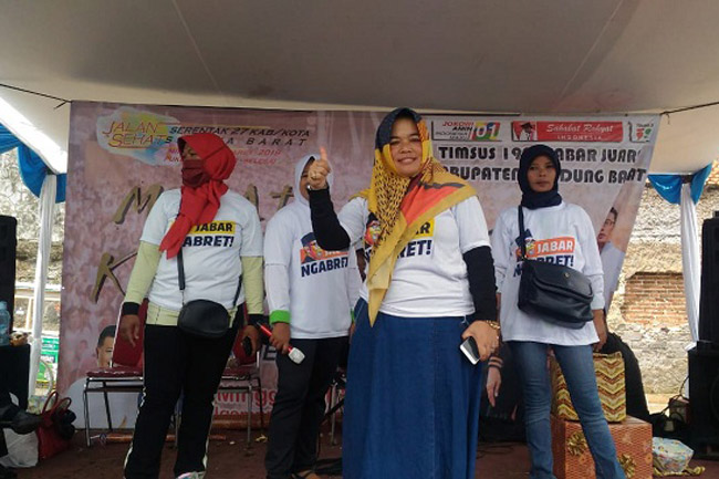 Timsus 1901 Juara Gelar Jalan Sehat dan Doa Bersama Untuk Capres 01