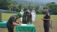 Pangdam XVII Pimpin Upacara Alih Kodal Yonif 756/Wimane Sili