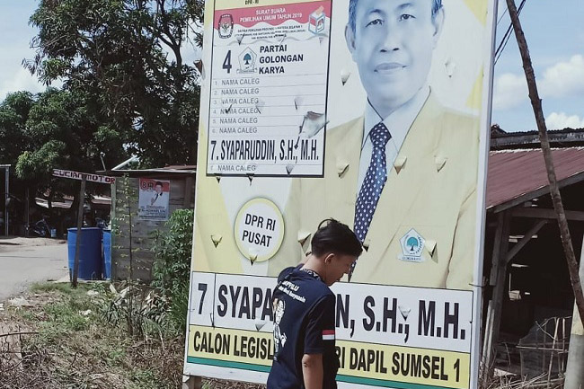 APK Caleg Masih Bertebaran, MAPPILU PWI Muba Pertanyakan Bawaslu 