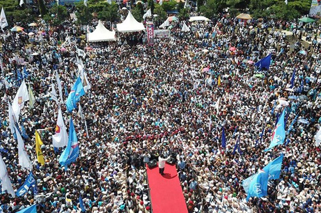 Prabowo: Ibu Pertiwi Sakit Karena Elit di Jakarta Tak Mampu Urus Negara