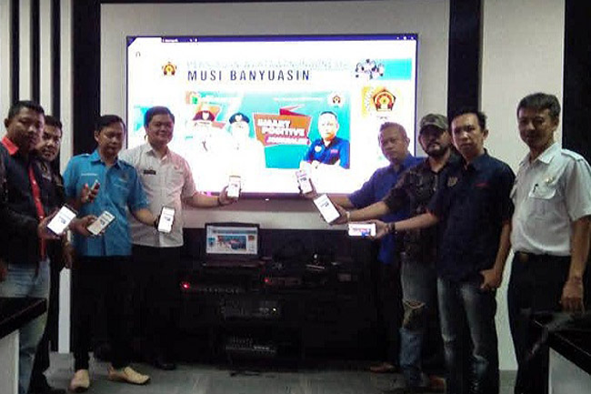 Website PWI Muba Resmi Diluncurkan