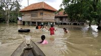 Sungai Lematang Meluap Puluhan Desa di PALI Terendam Banjir