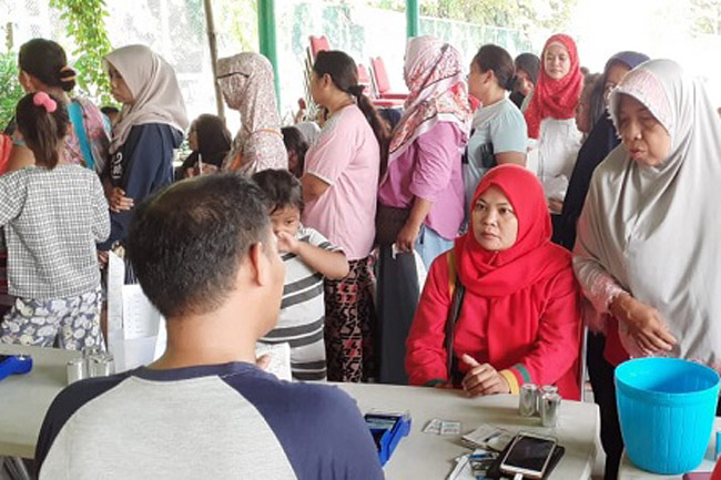 PJLP Jakarta Islamic Centre Nikmati Pangan Bersubsidi