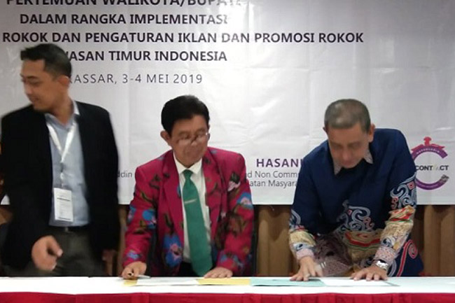 Instansi Pemerintah di Indonesia Timur Terapkan Kawasan Tanpa Rokok