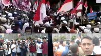 GERAK dan Koalisi Umat Datangi Kantor Bawaslu Demo Pemilu Curang