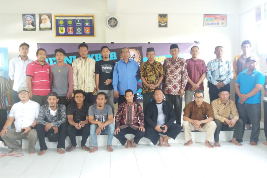 Rauni Akbar Perguruan Muhammadiyah Cumpleng Dihadiri Calon Kades Desa Brengkok